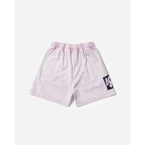 Vans Vault x Aries Pink and White Bleached Acid Wash Fleece Shorts Size Large